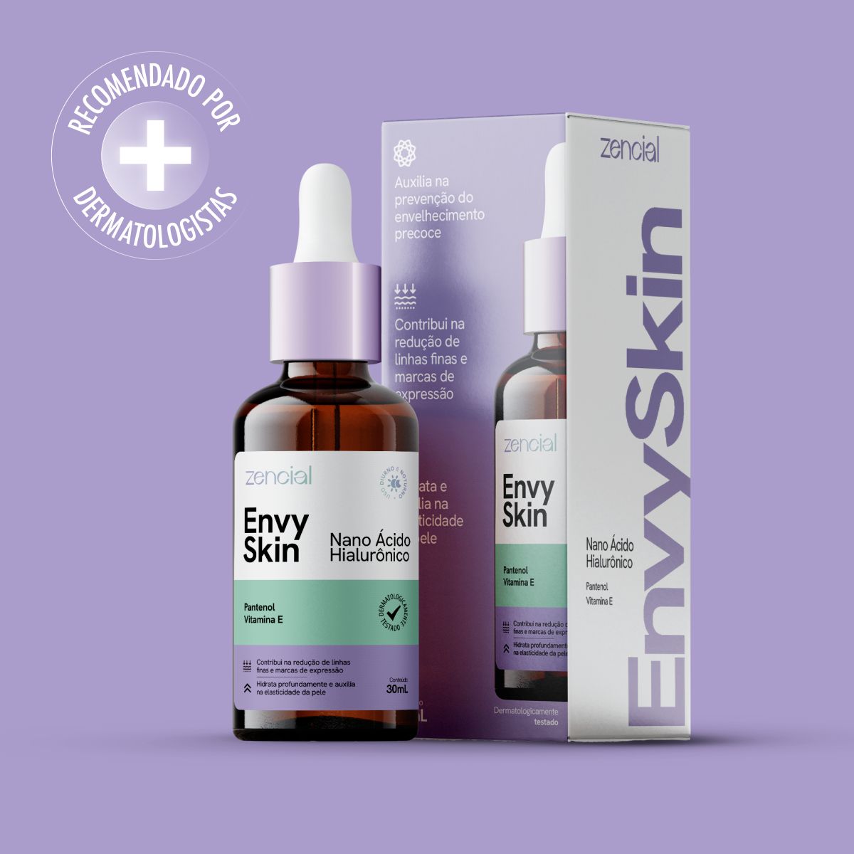 Sérum Nano Ácido Hialurônico Envy Skin 30ml – Zencial