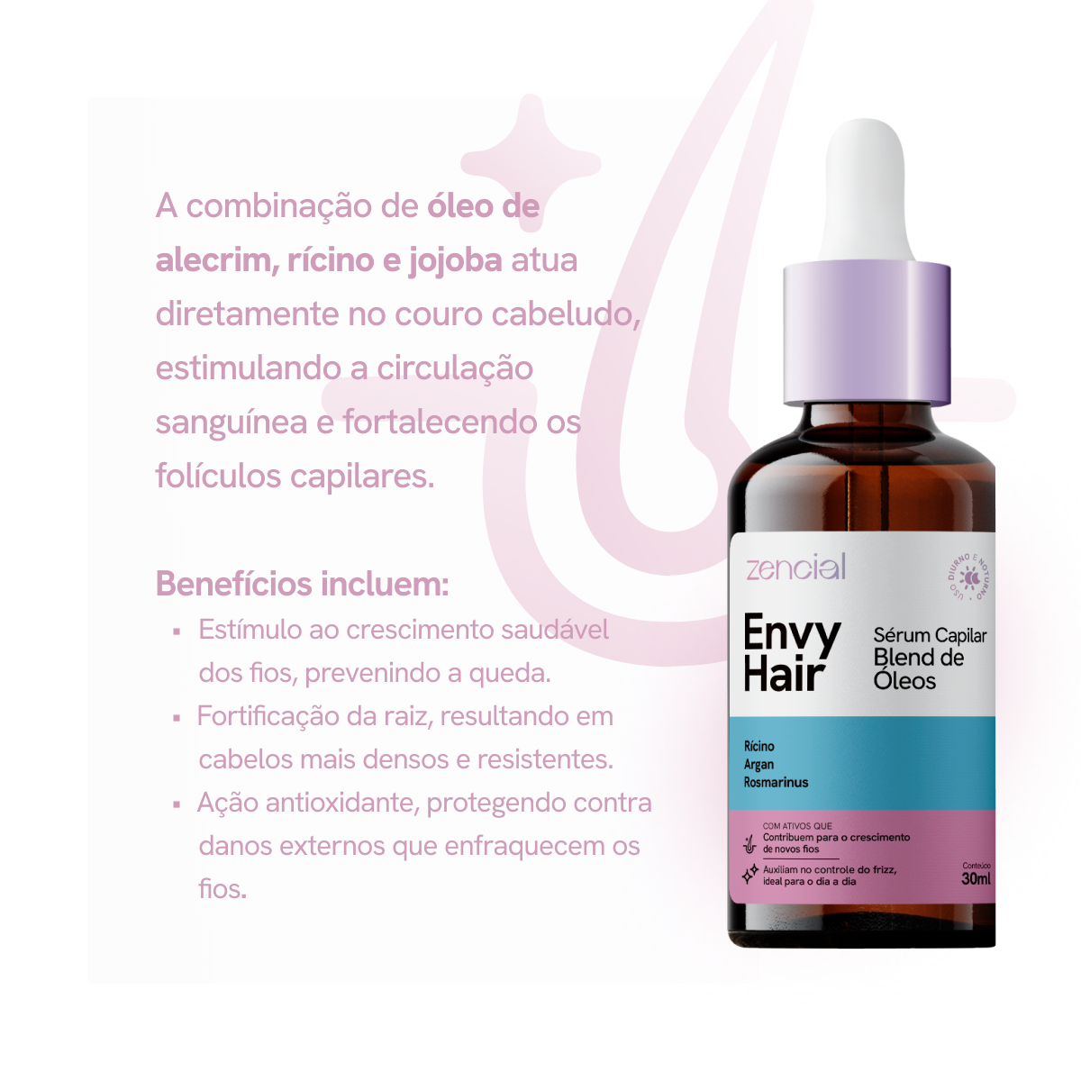 Envy Hair Sérum Crescimento Capilar