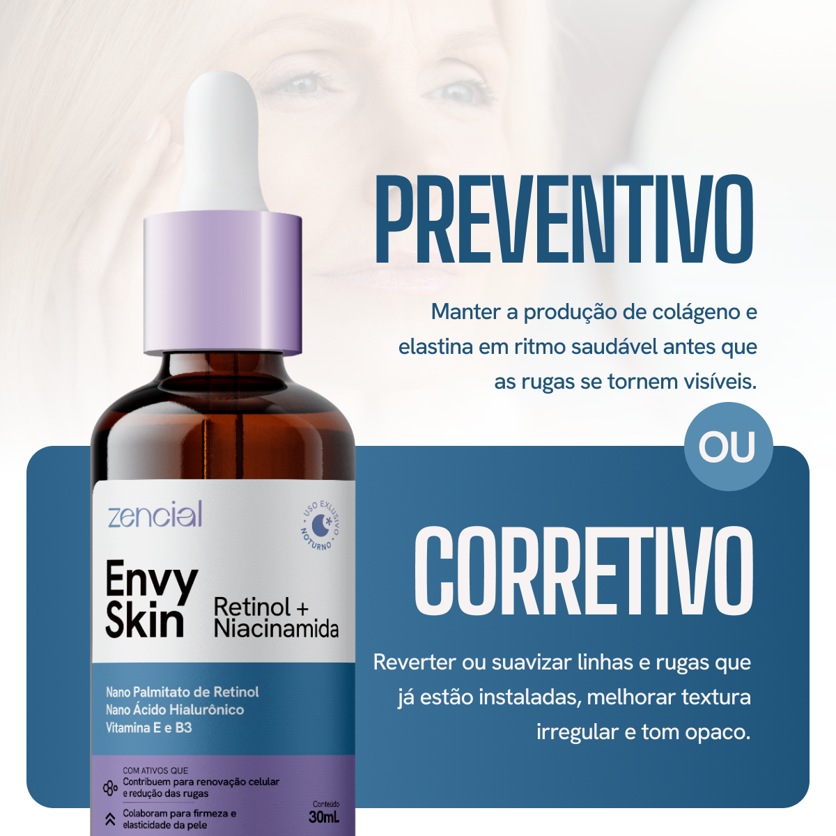 Sérum Retinol + Niacinamida