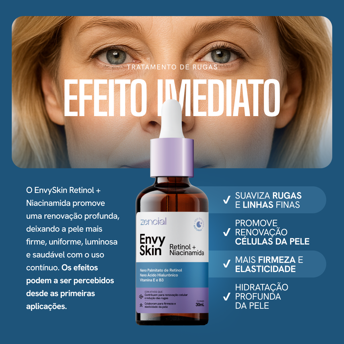 Sérum Retinol + Niacinamida